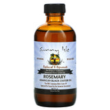 Sunny Isle, 100% Natural Jamaican Black Castor Oil, Rosemary, 4 fl oz - Supply Center USA