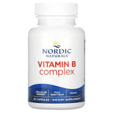 Nordic Naturals, Vitamin B Complex, 45 Capsules - Supply Center USA