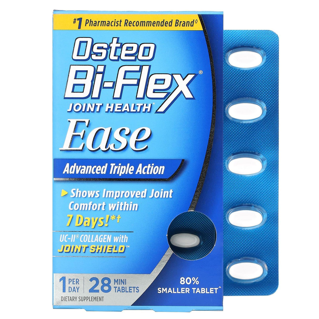 Osteo Bi-Flex, Joint Health, Ease, Advanced Triple Action, 28 Mini Tablets - Supply Center USA