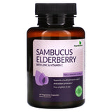 Futurebiotics, Sambucus Elderberry with Zinc & Vitamin C, 60 Vegetarian Capsules - Supply Center USA