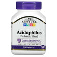 21st Century, Acidophilus Probiotic Blend, 100 Capsules - Supply Center USA