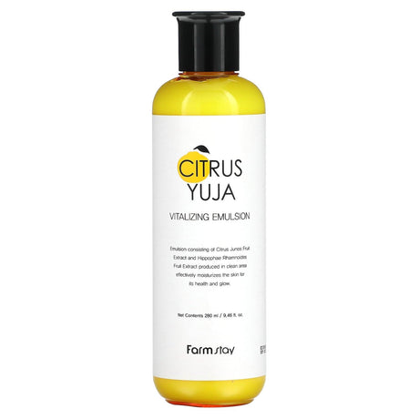 Farmstay, Citrus Yuja, Vitalizing Emulsion, 9.46 fl oz (280 ml) - Supply Center USA