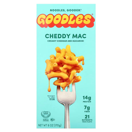 Goodles, Cheddy Mac, Creamy Cheddar and Macaroni, 6 oz (170 g) - Supply Center USA