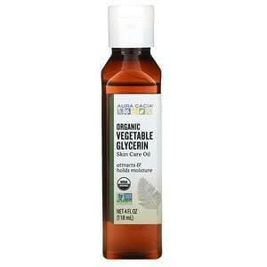 Aura Cacia, Skin Care Oil, Vegetable Glycerin, 4 fl oz (118 ml) - HealthCentralUSA