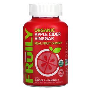 Fruily, Organic Apple Cider Vinegar with Ginger & Vitamin B12, Mixed Fruit, 60 Gummies - Supply Center USA