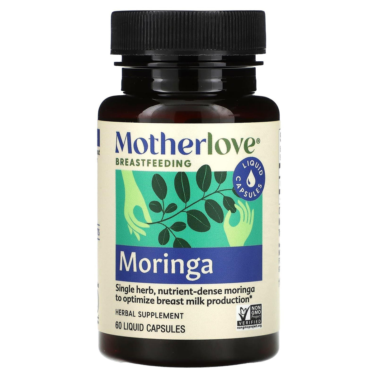 Motherlove, Breastfeeding, Moringa, 60 Liquid Capsules - Supply Center USA