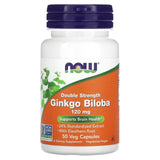 NOW Foods, Double Strength Ginkgo Biloba, 120 mg, 100 Veg Capsules - Supply Center USA