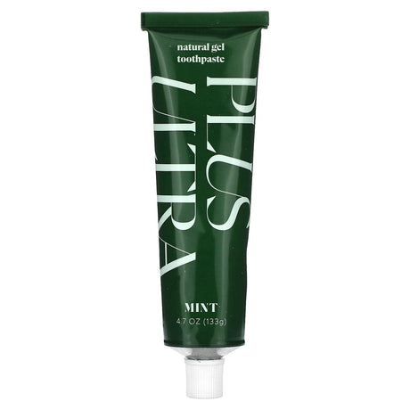 Plus Ultra, Natural Gel Toothpaste, Mint, 4.7 oz (133 g) - Supply Center USA