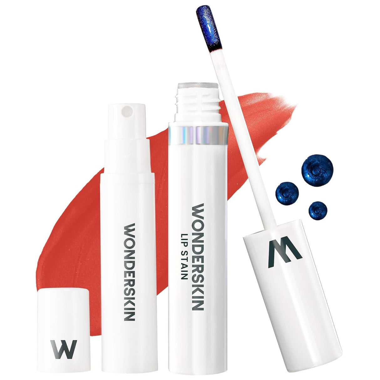 Wonderskin Wonder Blading Lip Stain Peel off Masque - Long Lasting, Waterproof and Transfer Proof Nude Lip Tint, Matte Finish Peel off Lip Stain (Whimsical Masque)