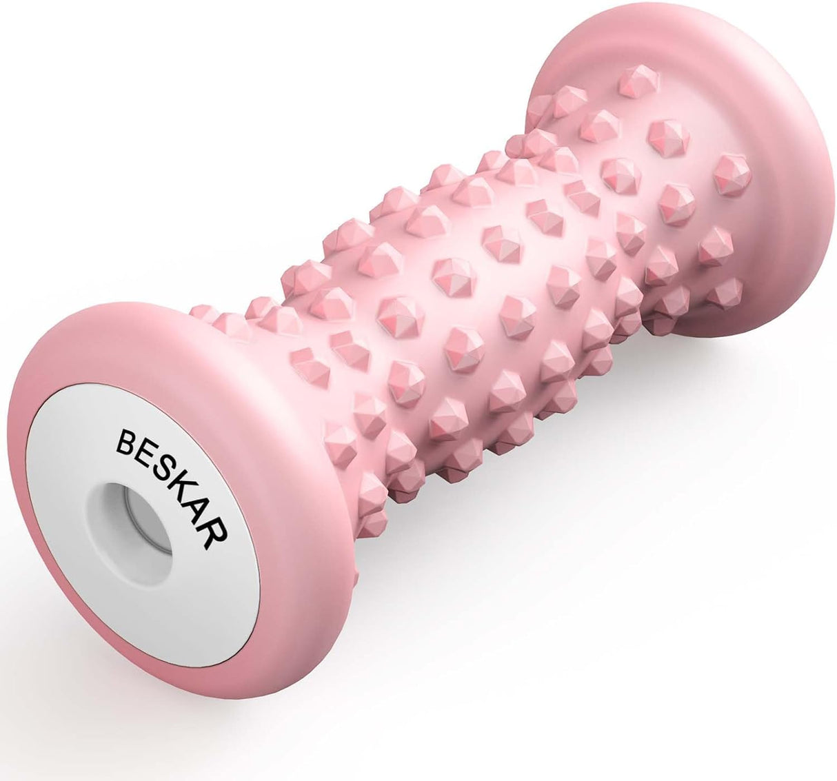 BESKAR Foot Massager Roller for Plantar Fasciitis Relief, Portable, Deep Tissue Muscle Massage, Foot Arch and Heel Pain, Reflexology Tool