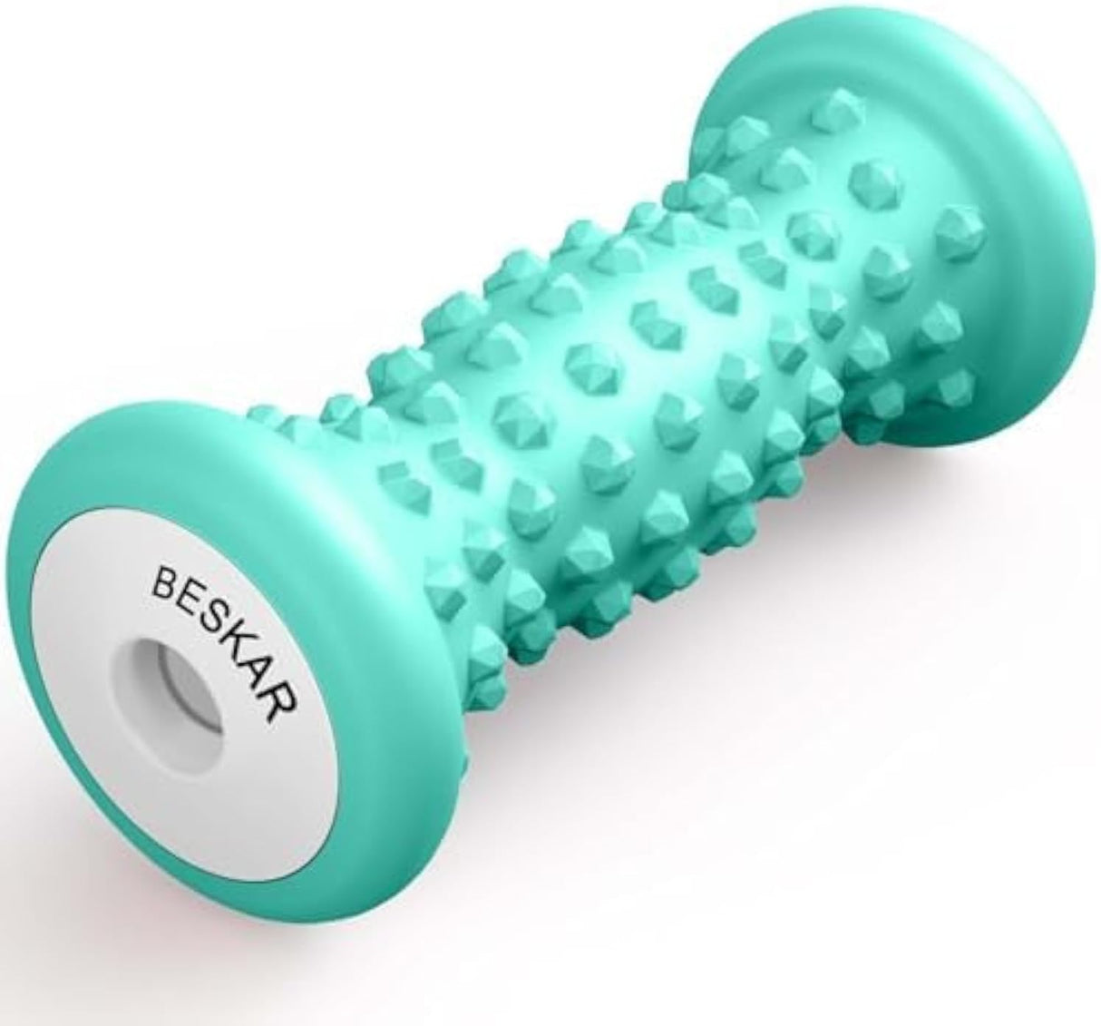 BESKAR Foot Massager Roller for Plantar Fasciitis Relief, Portable, Deep Tissue Muscle Massage, Foot Arch and Heel Pain, Reflexology Tool