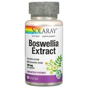 Solaray, Boswellia Extract, 450 mg, 60 VegCaps - Supply Center USA