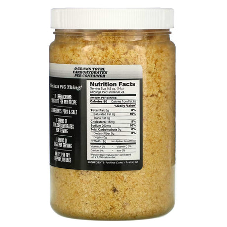 Pork King Good, Pork Rind Crumbs, Ranch Seasoned , 12 oz (340 g) - Supply Center USA