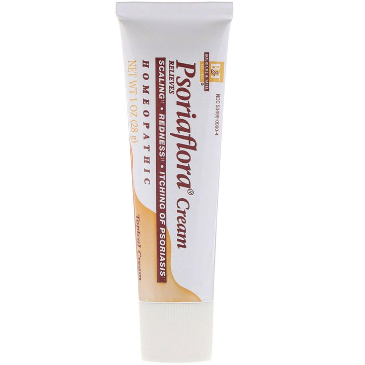 Boericke & Tafel, Psoriaflora, Topical Cream, 1 oz (28 g) - HealthCentralUSA