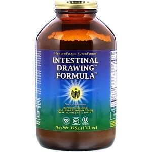 HealthForce Superfoods, Intestinal Drawing Formula, Powder, 13.2 oz (375 g) - Supply Center USA