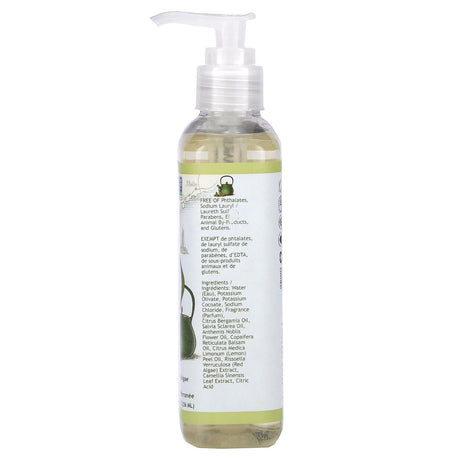 SoF, Hand Wash, Lemon Verbena, 8 fl oz (236 ml) - Supply Center USA