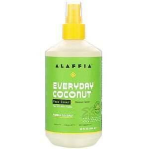 Alaffia, Everyday Coconut, Face Toner, Purely Coconut, 12 fl oz (354 ml) - Supply Center USA