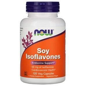 Now Foods, Soy Isoflavones, 120 Veg Capsules - Supply Center USA