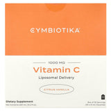 Cymbiotika, Vitamin C, Liposomal Delivery, Citrus Vanilla, 1,000 mg, 30 Pouches, 15 ml Each - Supply Center USA