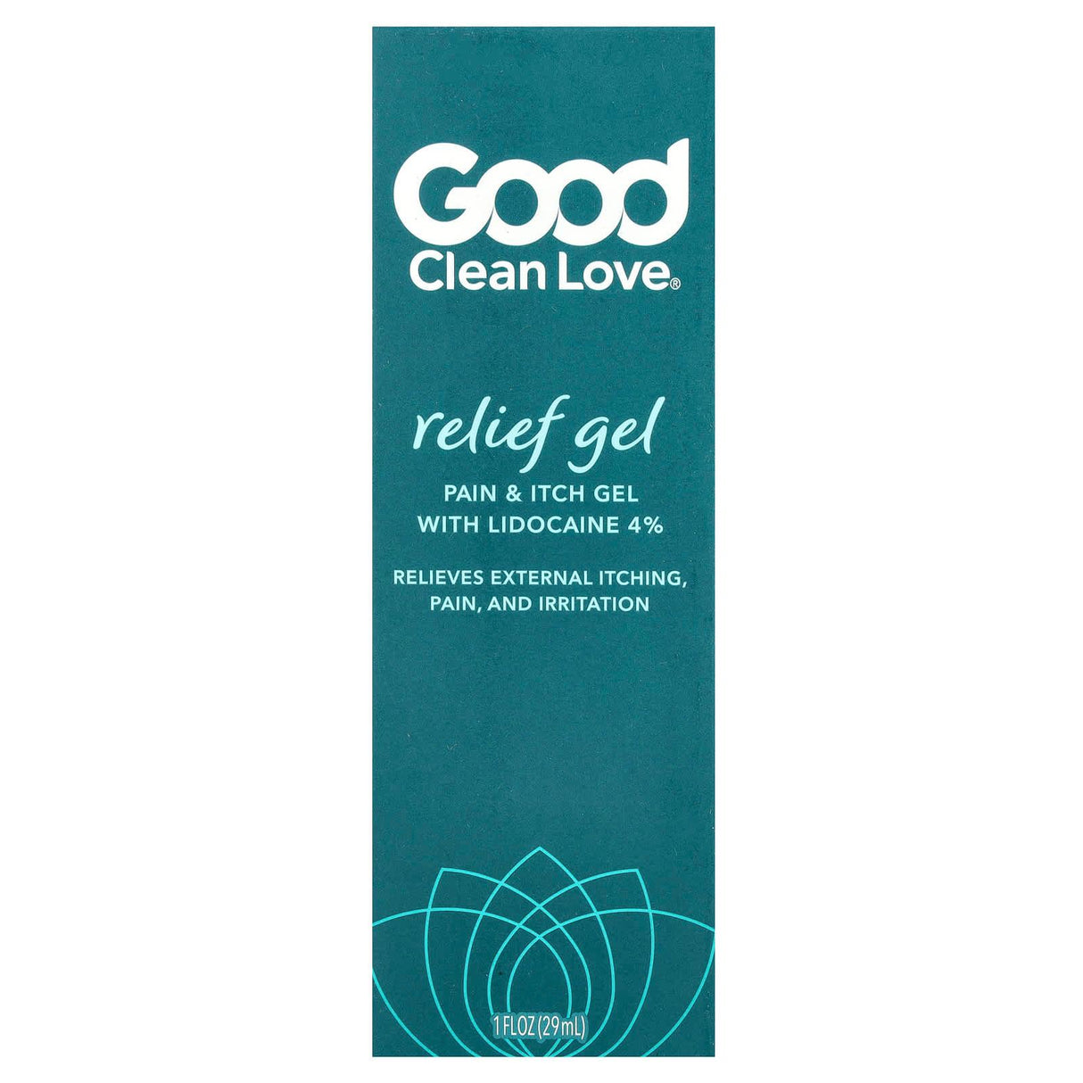 Good Clean Love, Relief Gel, Pain & Itch Gel, 1 fl oz (29 ml) - Supply Center USA