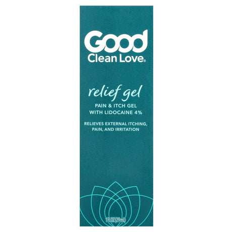 Good Clean Love, Relief Gel, Pain & Itch Gel, 1 fl oz (29 ml) - Supply Center USA