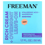 Freeman Beauty, Rich Cream + Overnight Leave-On, 1.7 fl. oz. (50 ml) - Supply Center USA