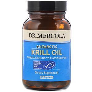 Dr. Mercola, Antarctic Krill Oil, 60 Capsules - Supply Center USA