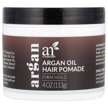 artnaturals, Argan Oil Hair Pomade, Firm Hold , 4 oz (113 g) - Supply Center USA