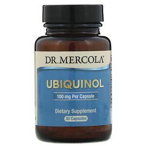 Dr. Mercola, Ubiquinol, 100 mg, 30 Capsules - Supply Center USA