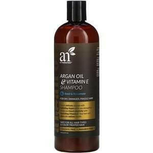 Artnaturals, Argan Oil & Vitamin E Shampoo, 16 fl oz (473 ml) - HealthCentralUSA