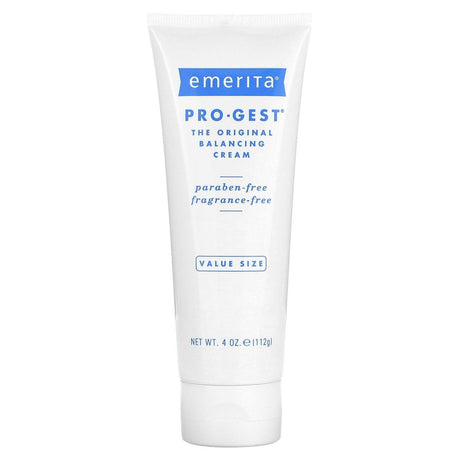 Emerita, Pro-Gest, Balancing Cream, Fragrance Free, 2 oz (56 g) - Supply Center USA