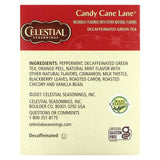 Celestial Seasonings, Holiday Green Tea, Candy Cane Lane, Decaffeinated, 18 Tea Bags, 1.2 oz (35 g) - Supply Center USA