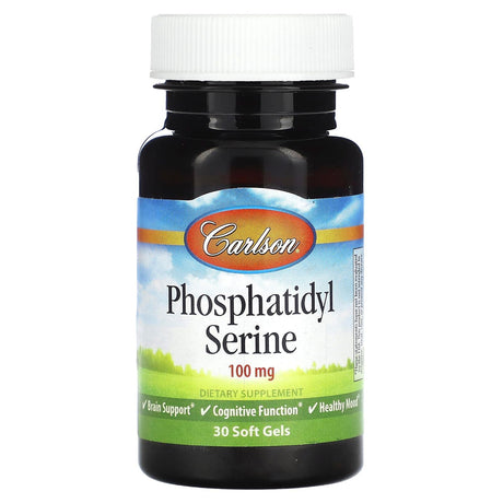 Carlson, Phosphatidyl Serine , 100 mg, 30 Soft Gels - Supply Center USA