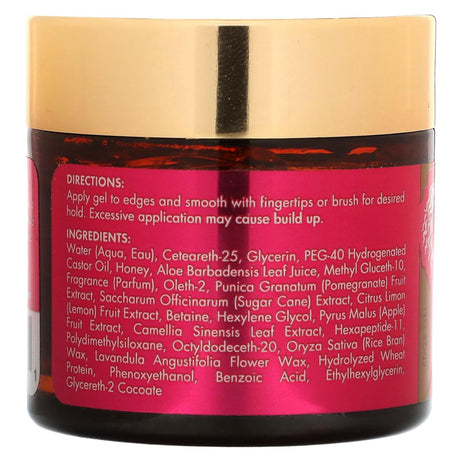 Mielle, Super Hold Edge Gel, Pomegranate & Honey Blend, 2 oz (57 g) - Supply Center USA