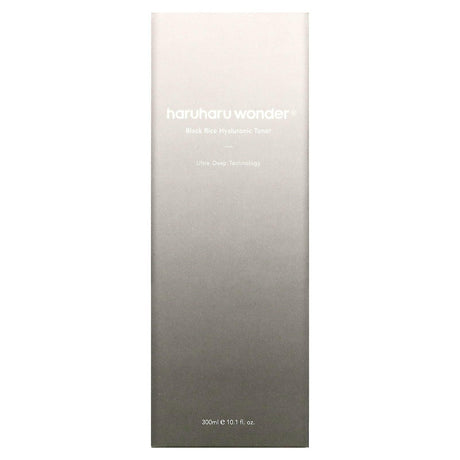 Haruharu, Wonder, Black Rice Hyaluronic Toner, 10.1 fl oz (300 ml) - Supply Center USA