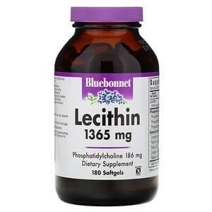 Bluebonnet Nutrition, Natural Lecithin, 1,365 mg, 180 Softgels - Supply Center USA