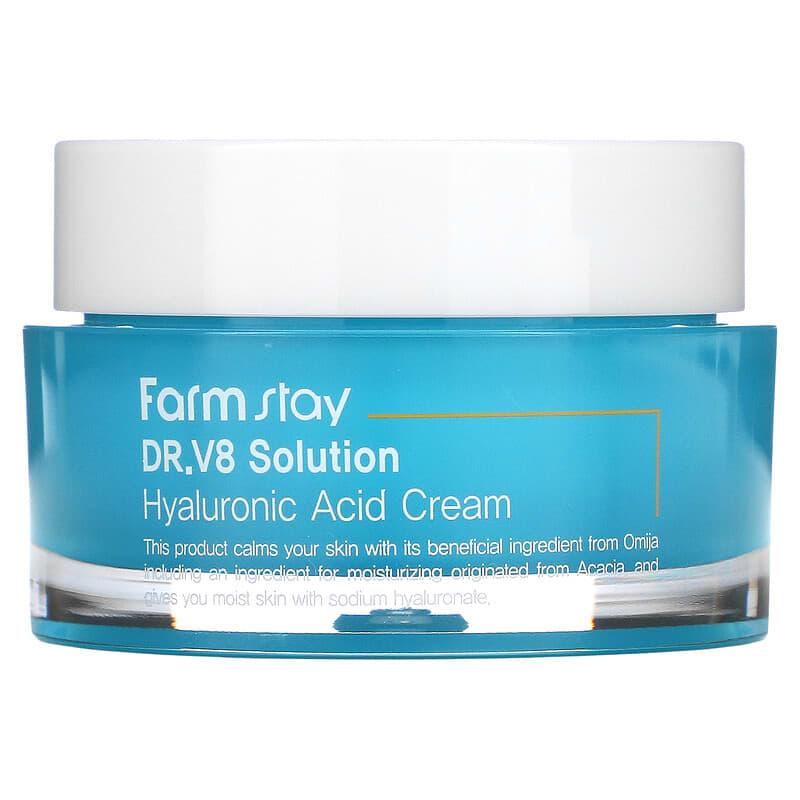 Farmstay, Dr. V8 Solution Hyaluronic Acid Cream, 50 ml - Supply Center USA