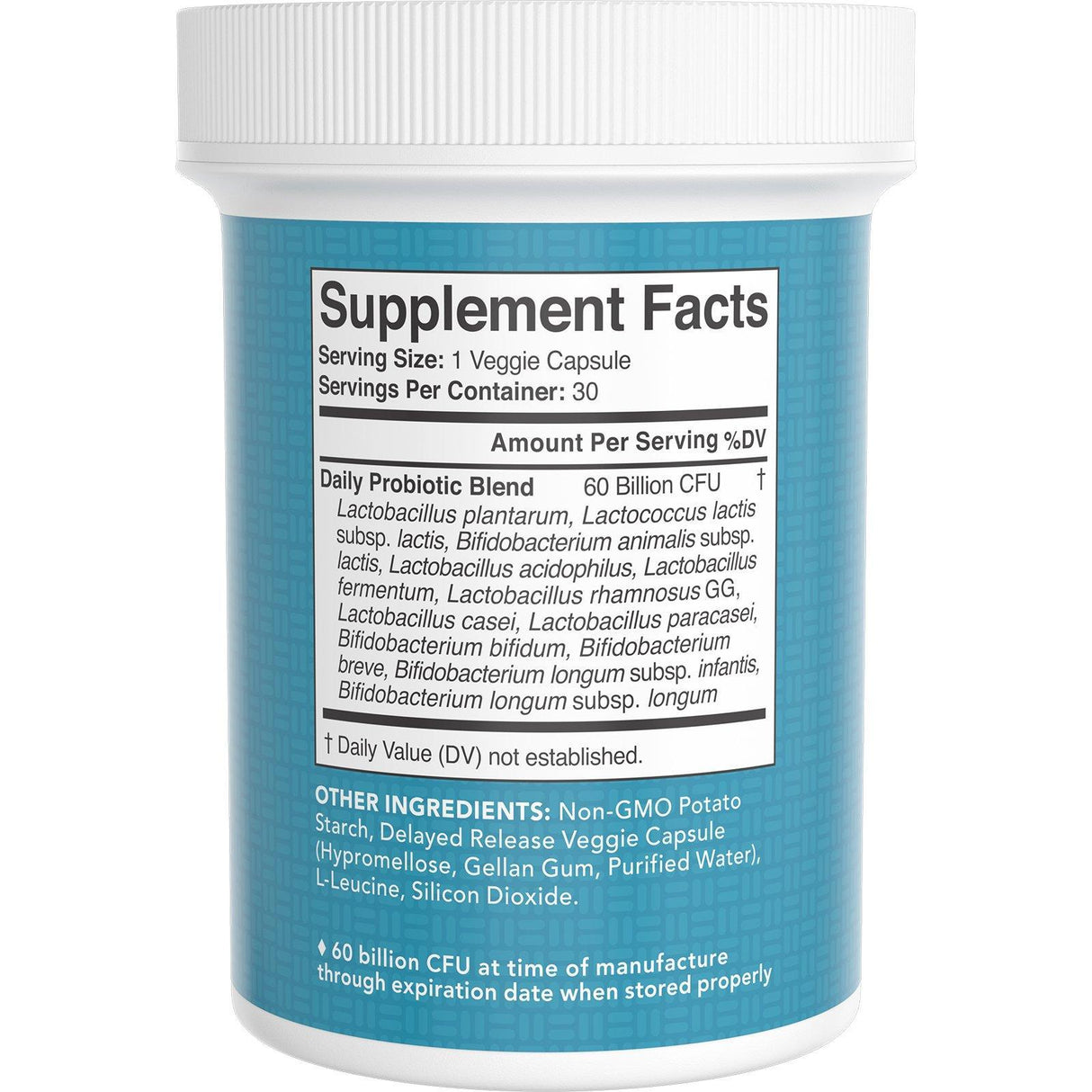 Sports Research, Daily Probiotics Delayed Release, 60 Billion CFU, 30 Veggie Capsules - Supply Center USA