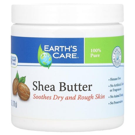 Earth's Care, Shea Butter, 6 oz (170 g) - Supply Center USA