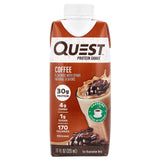 Quest Nutrition, Protein Shake, Coffee, 4 Shakes, 11 fl oz (325 ml) Each - Supply Center USA