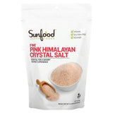 Sunfood, Fine Pink Himalayan Crystal Salt, 1 lb (454 g) - Supply Center USA