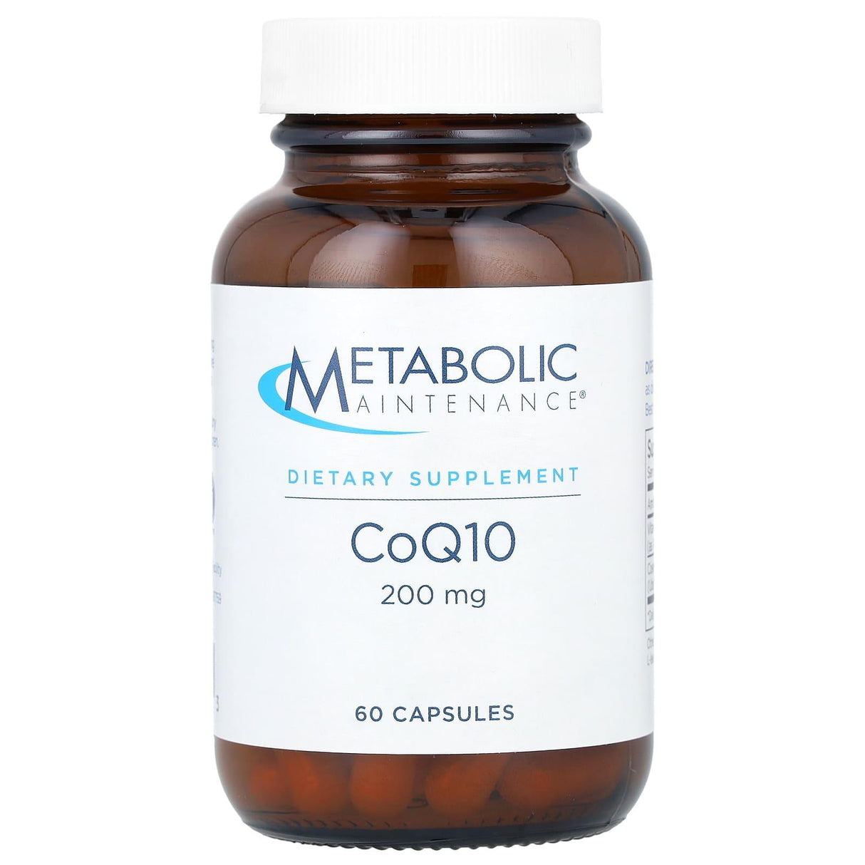 Metabolic Maintenance, CoQ10, 200 mg, 60 Capsules - Supply Center USA