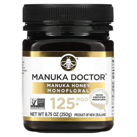 Manuka Doctor, Manuka Honey Monofloral, MGO 525+, 8.75 oz (250 g) - Supply Center USA