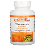 Natural Factors, CurcuminRich, Theracurmin, 120 Vegetarian Capsules - Supply Center USA