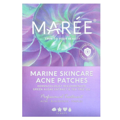 Maree, Marine Skincare Acne Patches, 72 Dots - Supply Center USA