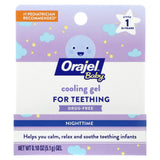 Orajel, Baby, Cooling Gel For Teething, Nighttime, 0+Years, 0.18 oz (5.1 g) - Supply Center USA