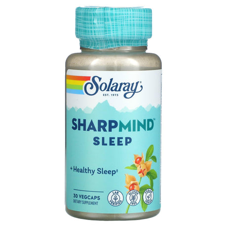 Solaray, SharpMind Sleep, 30 Vegcaps - Supply Center USA