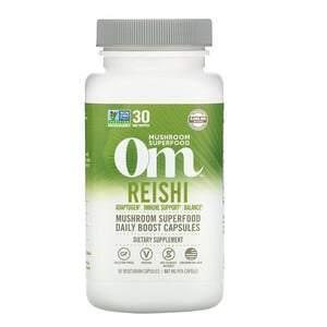 Om Mushrooms, Reishi, 667 mg, 90 Vegetarian Capsules - Supply Center USA