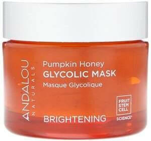 Andalou Naturals, Glycolic Beauty Mask, Pumpkin Honey, Brightening, 1.7 oz (50 g) - HealthCentralUSA