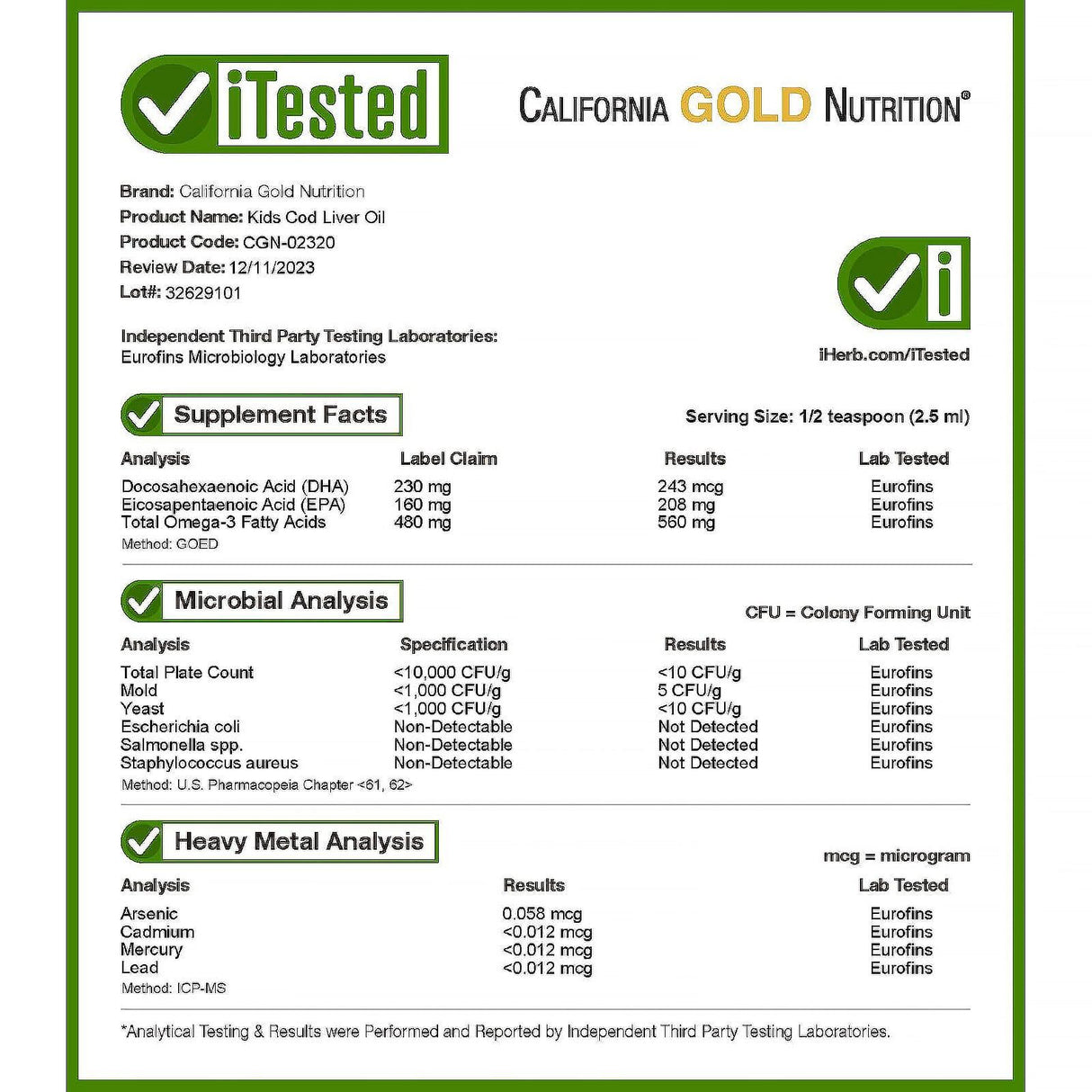 California Gold Nutrition, Norwegian Kids Cod Liver Oil, Natural Strawberry, 6.7 fl oz. (200 ml) - Supply Center USA